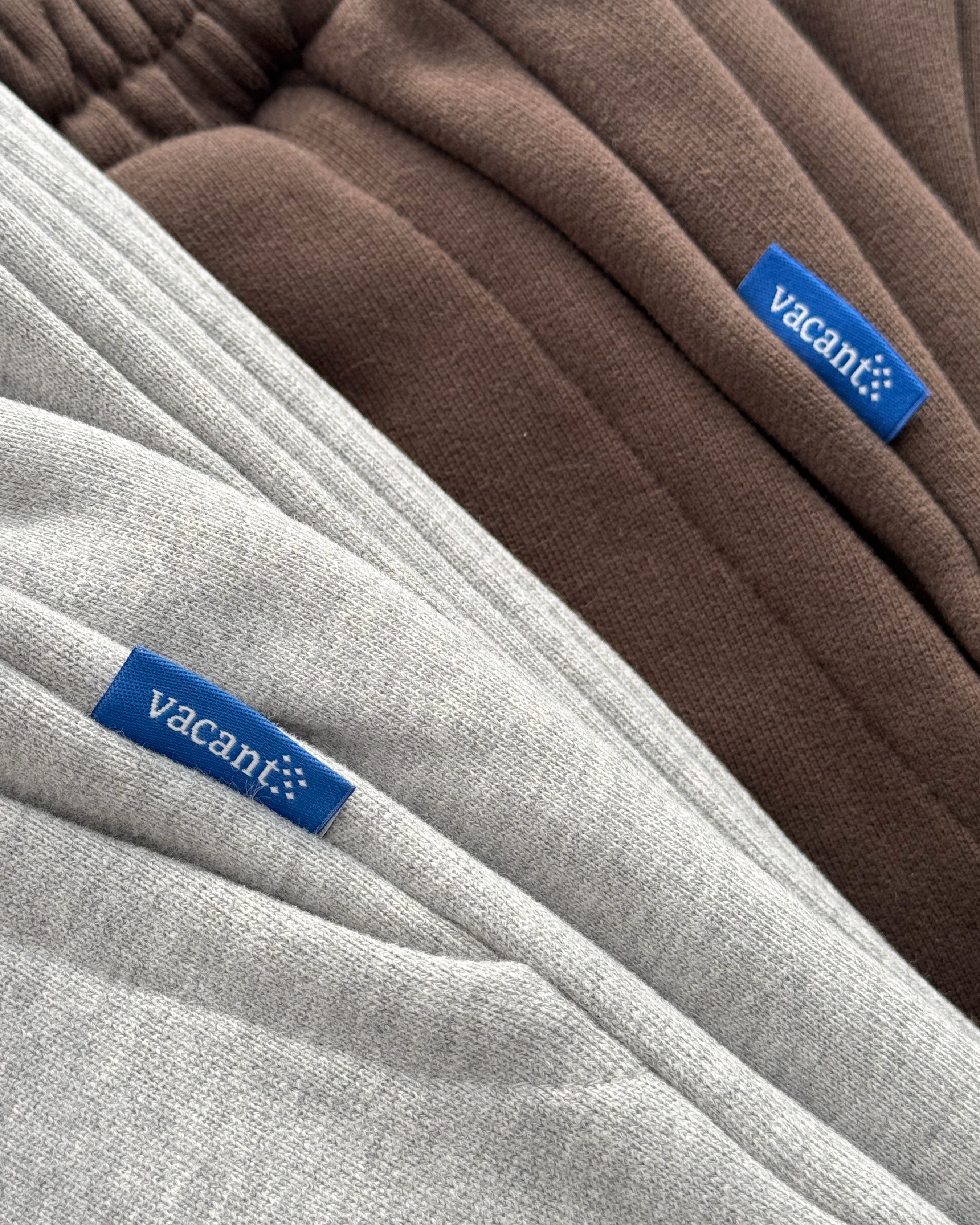 BAGGY SWEATS - MELANGE GREY