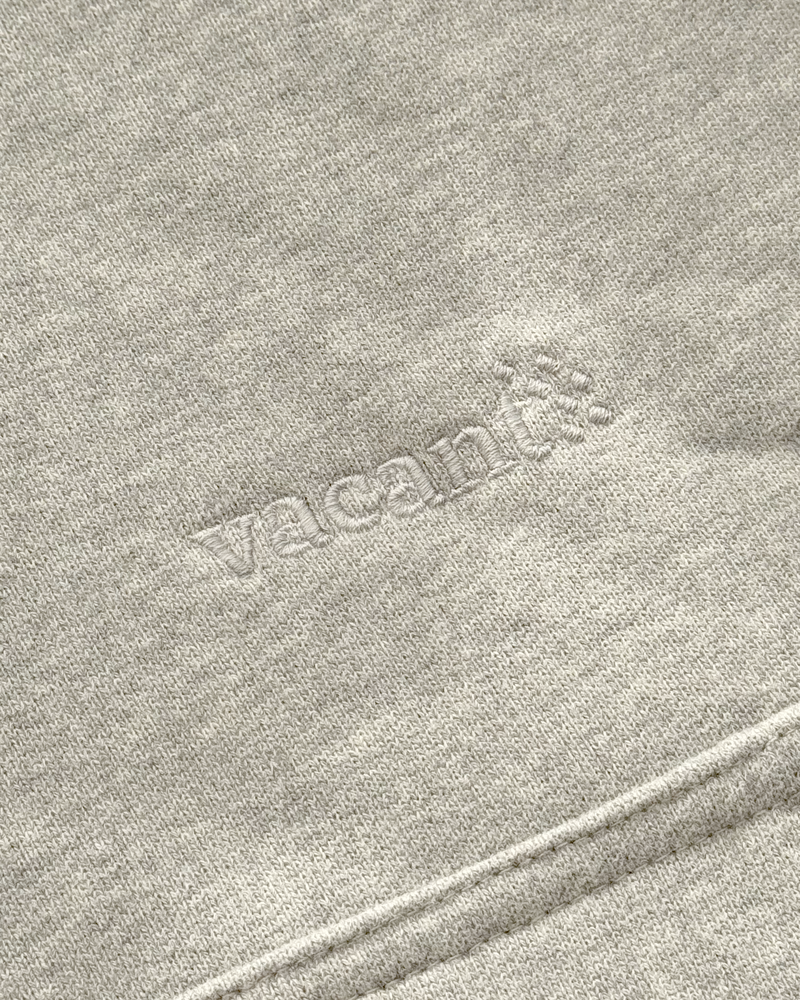 ZIP UP - MELANGE GREY